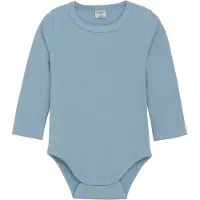 CeLaVi Body l/ä - Rib - Dusty Blue - - 50 - Body L/Ä