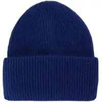 By Stær Mössa - Ull/Polyester - Stickad - Magda - Blå - - 54-59 cm - Mössa