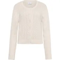 Grunt Cardigan - Stickad - GrLine - Off White - - 12 år (152) - Cardigan