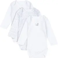 Fanga Fontana Bodies l/ä - Fio - 3-pack - Barcelona - - 9 mån - Body L/Ä