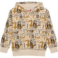 Lego Wear LEGO Ninjago Hoodie - LwSian - Mörk Off-White m. Tryck - - 8 år (128) - Hoodie