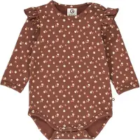Müsli Body l/ä - Ceder Frill - Rot/Oak/Clay - - 2 år (92) - Body L/Ä