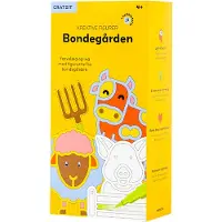Crateit Kreativt lekset - Bondgården - Trä - Ljudberättelse - Ku - - One Size - Kreativt lekset