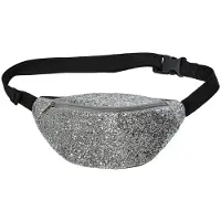 Sofie Schnoor Magväska - Silver Glitter - - One Size - Magväska