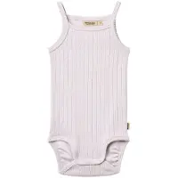 Wheat Body u/ä - Rib/Hålmönster - Ellen - Purple Light m. Blond - - 68 - Body U/Ä