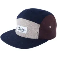 Lil' Boo Copenhagen Lil'Boo Copenhagen Keps - Ull/Polyester - Brun/Marinblå - - 52-55 cm - Keps
