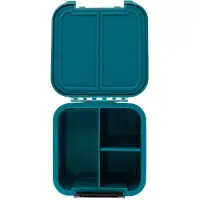 Montiico Snackslåda m. 3 Rum - Bento Två - 500 ml - Spelet börja - - One Size - Matlåda