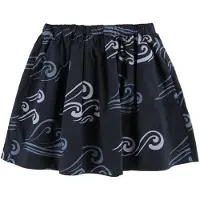 Emporio Armani Kjol - Marinblå m. Tryck - - 6 år (116) - Kjol