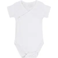 Hust and Claire Body k/ä - Bulle - Bambu - Vit - - 68 - Body K/Ä