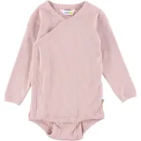 Joha Omlottbody l/ä - Rib - Dammrosa - - 70 - Body L/Ä