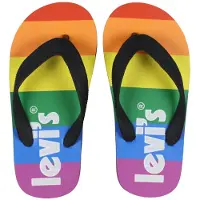 Levi's Flip-Flops - South Beach 2.0 - Black/Rainbow - - 35 - Flip-flops