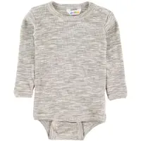 Joha Body l/ä - Gråmelerad - - 50 - Body L/Ä