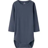 Name it Body l/ä - Rib - NbmReyo - Vintage Indigo - - 74 - Body L/Ä