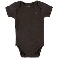 VACVAC Body k/ä - Rib - Carlet - Dark Brown Melange - - 56/62 - Body K/Ä