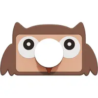 The Zoofamily Kamera-Fodral - Till Zoo Friends - Uggla - - One Size - Fodral