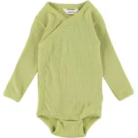 Joha Omlottbody l/ä - Rib - Dammgrön - - 50 - Body L/Ä
