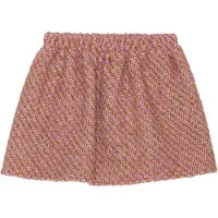 Christina Rohde Kjol - Stickad - Ull/Akryl - Rosa - - 8 år (128) - Kjol