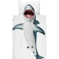 Snurk Sängkläder - Junior - Shark! - - One Size - Sängkläder - Junior