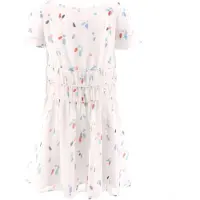 Emporio Armani Klänning - Vit m. Tryck - - 3 år (98) - Klänning