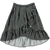 Molo Kjol - Blondie - Vertikal BW Stripe - - 3-4 år (98-104) - Kjol