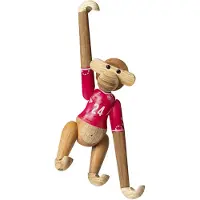 Kay bojesen Träfigur - Apa - DBU Kvinna 2024 - Liten - Teak/Lim - - One Size - Dekoration