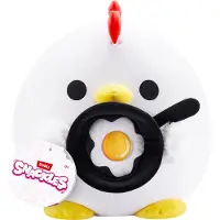 Snackles Gosedjur - 20 cm - Kycklingen Rufus m. Stekt Ägg - - One Size - Gosedjur
