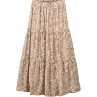 Sofie Schnoor Kjol - Flower Soft Brown - - 10 år (140) - Kjol