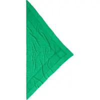 Lala Berlin Halsduk - 162x85 - Triangle Trinity - Cra Cra/Grön - - One Size - Halsduk