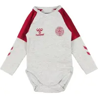 Hummel Body l/ä - DBU - hmlHonor - Light Grey Melange - - 3 år (98) - Body L/Ä