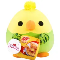 Snackles Gosedjur - 20 cm - Papegoja Bliss m. Eggo-våfflor - - One Size - Gosedjur