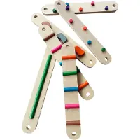 HEMMINGSEN Kids Balancebane - 6 st. - - One Size - Tumlingdjur
