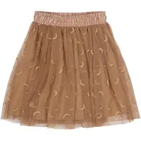 The New Kjol - Tyll - TNMargot - Tannin m. Glitter - - 13-14 år (158-164) - Kjol