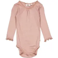 Wheat Body l/ä - Rib - Lace - Rose Dawn - - 68 - Body L/Ä