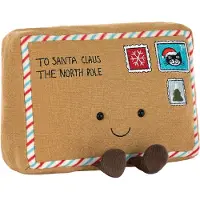 Jellycat Gosedjur - 15x18 cm - Amuseables Brev till Santa - - One Size - Gosedjur