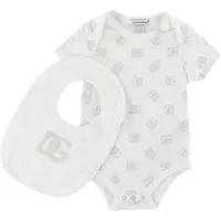 Dolce&Gabbana Gåvoset - Dregglisar/Body k/ä - Logo Beige - - 6-9 mån - Body K/Ä