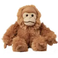 Living Nature Gosedjur - 16x13 cm - Baby Orangutang - Brun - - One Size - Gosedjur