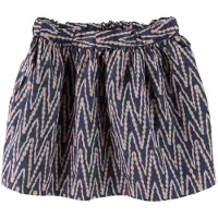 Noa noa miniature Kjol - Dammblå/Rosa m. Mönster - - 3 år (98) - Kjol