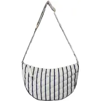 Sofie Schnoor Axelväska - Off White/Marinblå Striped - - One Size - Axelväska