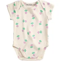 BOBO CHOSES Body k/ä - Pixel Sugar Beet - Offwhite - - 9 mån - Body K/Ä