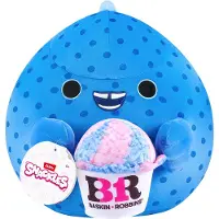 Snackles Gosedjur - 20 cm - Papegojfisk Olivia m. Baskin Robbins - - One Size - Gosedjur