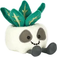 Jellycat Gosedjur - 14x10 cm - Amuseables Skull Planter - - One Size - Gosedjur