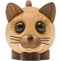 FableWood Hämta katt - Felix - 9 cm - Natur - - One Size - Dekoration