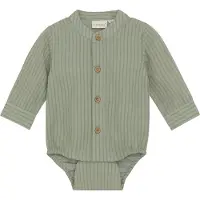 Fixoni Skjortbody l/ä - Desert Sage - - 50 - Body L/Ä