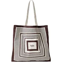 Lala Berlin Shoppingväska - Maja - Heritage Stripe Brown - - One Size - Väska