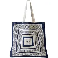 Lala Berlin Shoppingväska - Maja - Heritage Stripe Marinblå - - One Size - Väska
