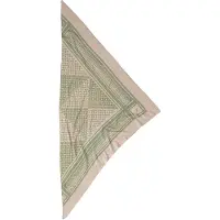 Lala Berlin Halsduk - 162x85 - Triangelpussel - Dune/Sage - - One Size - Halsduk