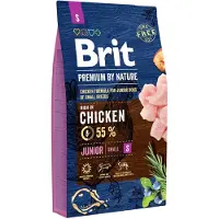 Brit Premium By Nature S Junior 8kg Hundmat