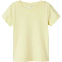 Name it T-shirt - Noos - NmfVibbi - Pastel Yellow - - 3 år (98) - T-shirt