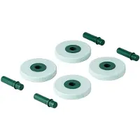 Modu 4x Foam Wheels - 4-pack - Ocean Mint/Fram Green - - One Size - Tumlingdjur