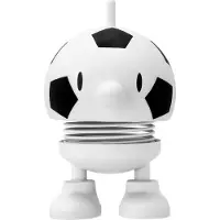 Hoptimist Fotboll Bumble - Small - 7,6 cm - Vit - - One Size - Dekoration